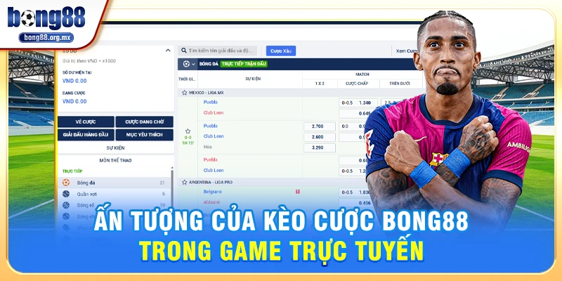 Ấn tượng của Kèo cược Bong88 trong game trực tuyến