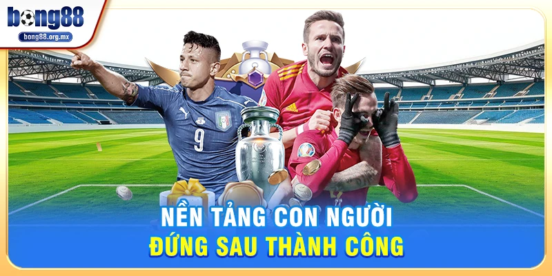 Nền tảng con người đứng sau thành công